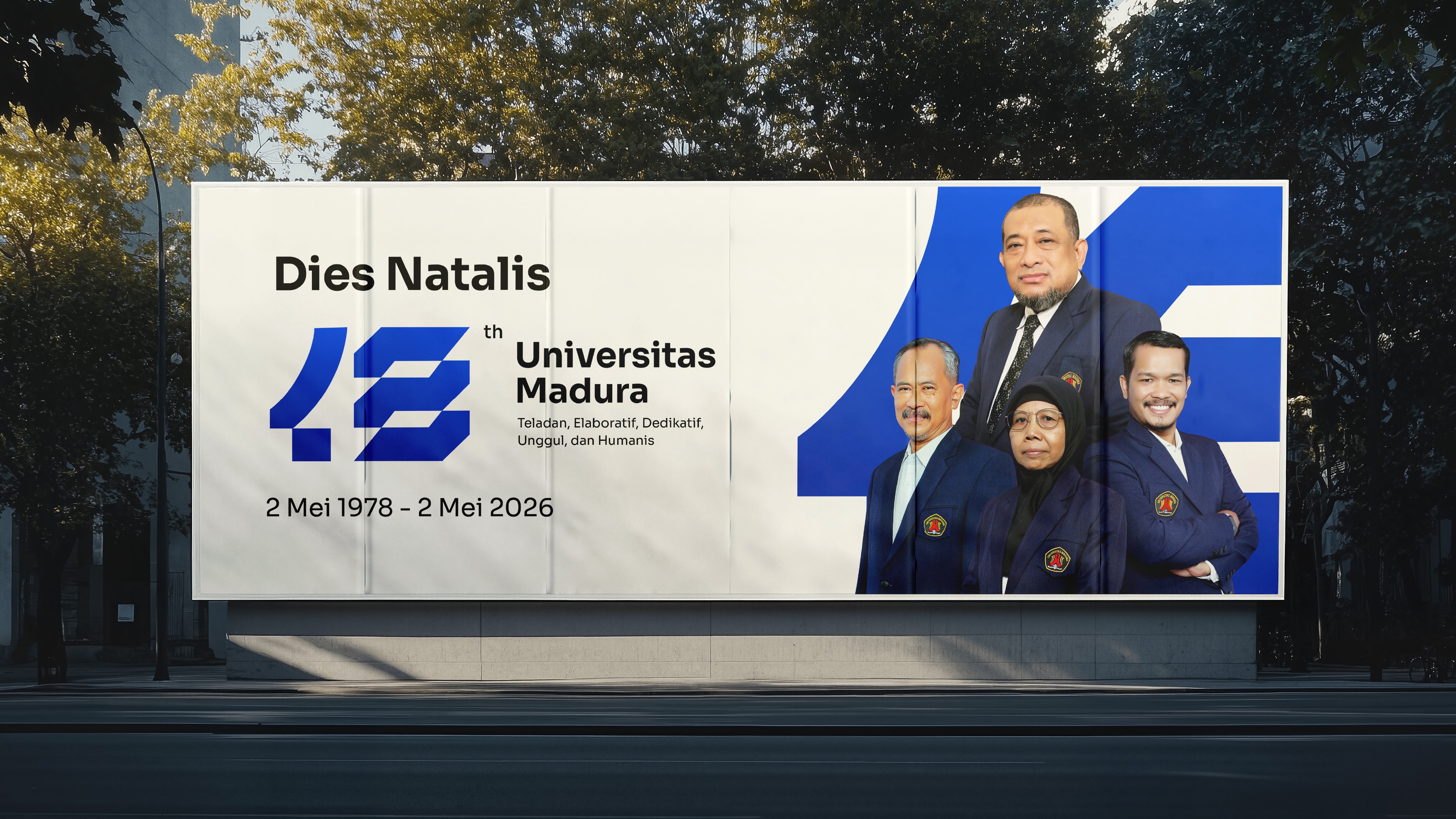 Banner Dies Natalis Universitas Madura